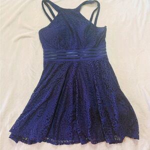 City Studio Navy Dress